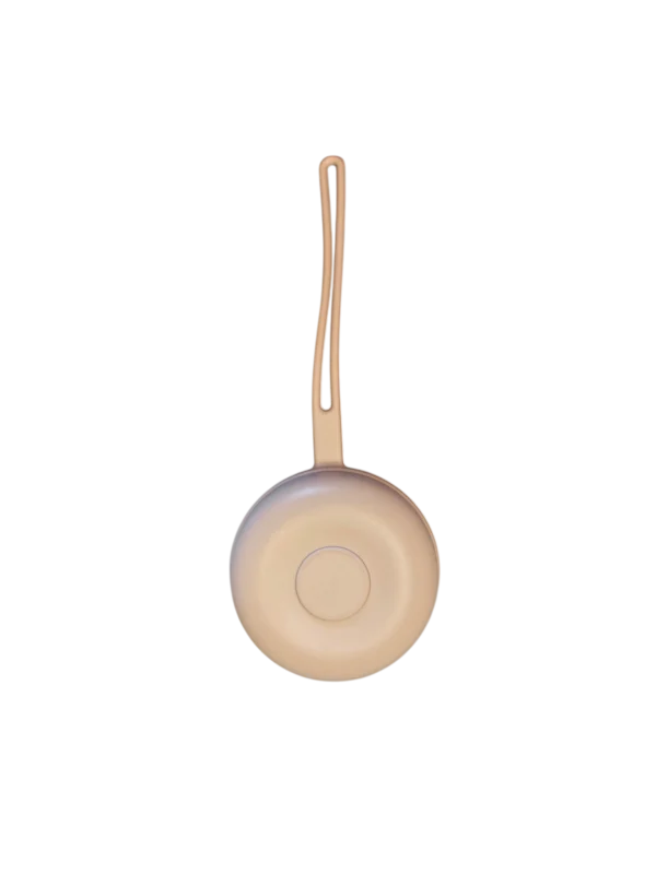 Portaciuccio in silicone resistente beige