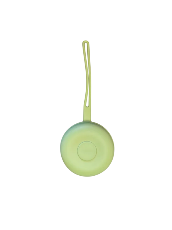 Portaciuccio in silicone resistente verde
